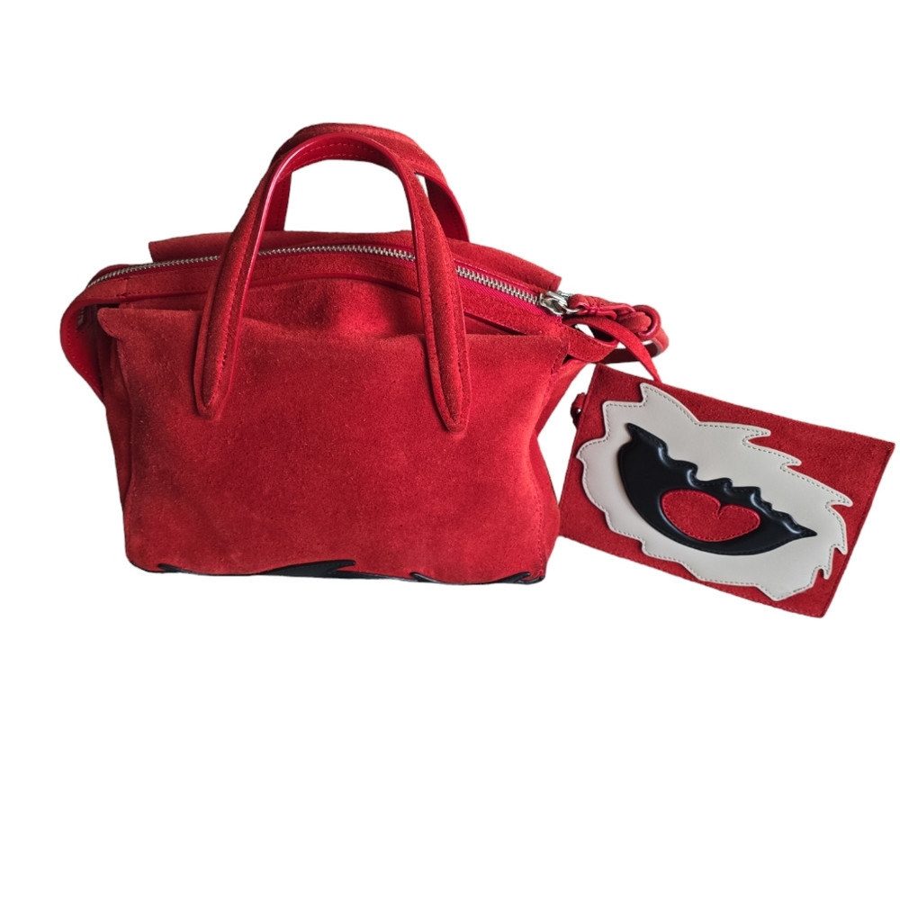 Authentic Phillip Lim Ames Small Patchwork Satche… - image 7